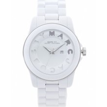Marc by Marc Jacobs Watches White Icon Stripe Watch MBM4565 OS (US)