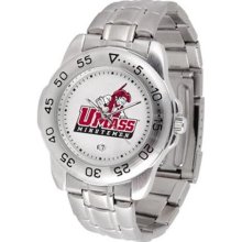 Massachusetts Amherst Minutemen UMass NCAA Mens Sports Steel Watc ...