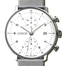 Max Bill Chronoscope Wrist Watch Numbers