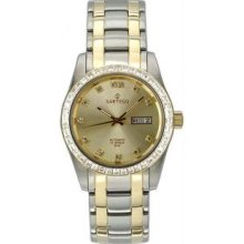 Menandamp;apos;s Two Tone Stainless Steel Automatic Campagne Dial - Watch