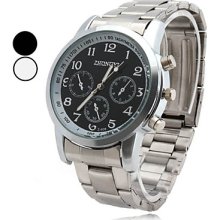 Men's Alloy Analog Quartz Business Watch (Assorted Colors)