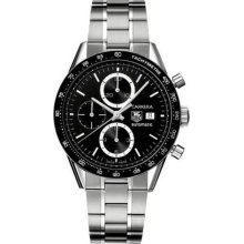 Men's Carrera Stainless Steel Chronograph Watch