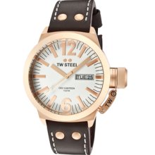 Men's CEO Canteen White Dial Brown