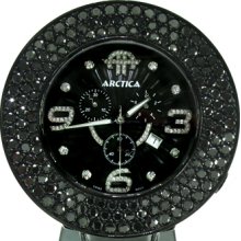 Mens Diamond Arctica Watch ASQBDLb-D1-B7ASBb Round Cut 22.20ct