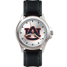 Men's Fantom Auburn University Tigers Watch w/ Leather Strap