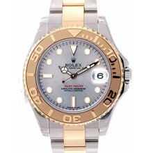 Men's/Ladies Rolex Yacht-Master Midsize Watch 168623 Silver Dial