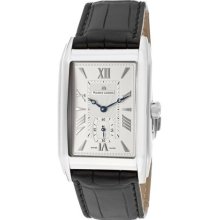 Men's Masterpiece Mechanical Silver (925) Dial Black Genuine Alli ...