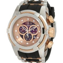 Men's Reserve Bolt Zeus Chronograph Stainless Steel Case Rose Gold Dia