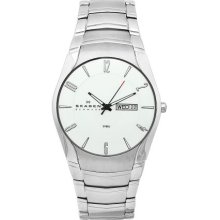 Men's Skagen Link With Day And Date Watch 531xlsxc