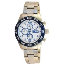 Men's Specialty Chronograph Stainless Steel Case and Bracelet Silver T