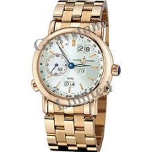 Men's Ulysse Nardin GMTÂ± Perpetual Automatic 38.5mm Watch - 326-22-8