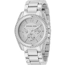 Michael Kors Blair Chronograph Watch - Silver