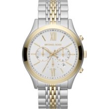 MICHAEL-KORS MICHAEL-KORS Brookton Two Tone Chronograph Watch