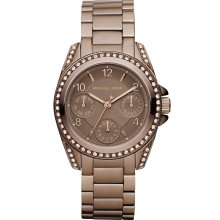 Michael Kors Women's Goldtone Beige Dial Watch MK5614