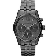 Michael Kors Women's Lexington Gunmetal Chronograph Date Watch MK5709 $250