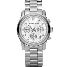 Michael Kors Women's Silvertone Silver Dial Watch MK5076