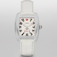 MICHELE MICHELE Urban Diamond White Alligator