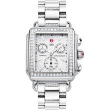 Michele Women's Deco White Dial Watch MWW06N000001