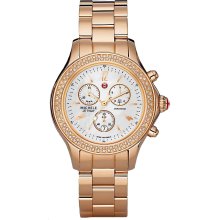 Michele Women's Jetway White Dial Watch MWW17A000012