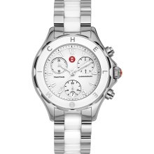 Michele Women's Tahitian White Dial Watch MWW12E000002