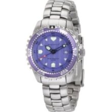 Momentum Womens 1M-DV01P0 M1 Purple Dial Dial Stainless-Steel