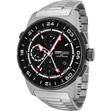 Momo Design Men's Black Dial Watch MD088-GMTMB-02BKBK