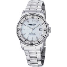 Momo Design Women's 'Pilot Lady' Mother of Pearl Diamond Dial Watch