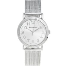 Monument Women's Mesh Strap Analog