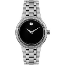 Movado Women's Metio Black Dial Watch 0605985