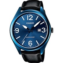 MTP-1342L-2B MTP-1342L Genuine Casio Leather Gents Watch