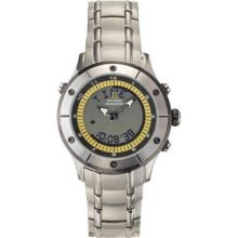 National Geographic Quest II - Yellow Dial Accent - Stainless