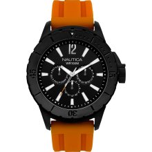 Nautica N17595G NSR 05 Sporty Orange Rubber Men's Watch