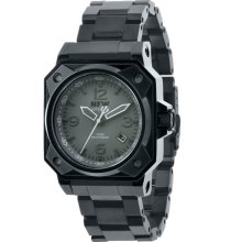 NFW AutoPilot Watch Stealth Black & Grey Model: 08010b