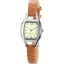 Nine West Cushion Strap Watch - Camel Women's