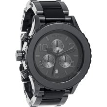 Nixon 42-20 Chrono Gunmetal Black