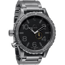 Nixon 51-30 Tide (All Gunmetal/Black)