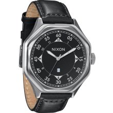 Nixon Falcon Leather Black