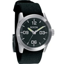 Nixon Private Watch - Men's Black, One Size