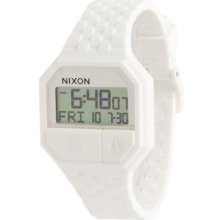 Nixon Rubber Re-Run Watch White, One Size