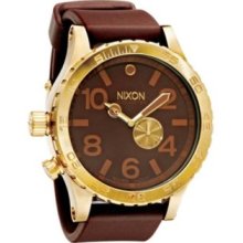 Nixon The 51-30 PU - all gold/brown