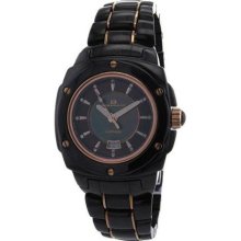 Oceanaut Watches Men's Black Dial Ceramic Black Ceramic /Black Dial O