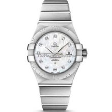 Omega Constellation Brushed Chronometer 31mm Watch 12310312055001