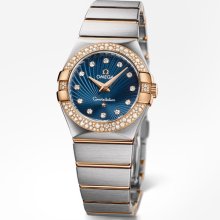 Omega Constellation Ladies Quartz Watch 123.25.27.60.53.001