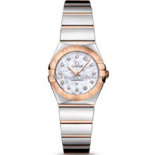 Omega Constellation Polished Quartz 24mm Ladies Watch 12320246055003