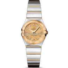 Omega Constellation Polished Quartz 24mm Ladies Watch 12320246058002