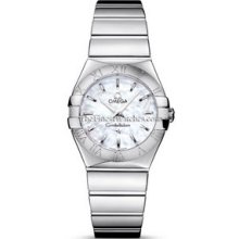 Omega Constellation Polished Quartz 27mm Ladies Watch 12310276005002