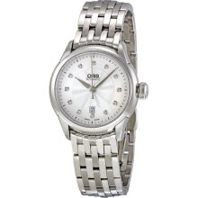 Oris Artelier Diamond Stainless Steel Ladies Watch 561-7604-4041MB