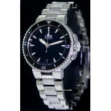 Oris Ladies wrist watches: Ladies Diver W/Ceramic Insert 01 733 7652 4