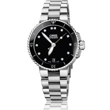 Oris Men's Aquis Black Dial Watch 733-7652-4194-07-8-18-01P