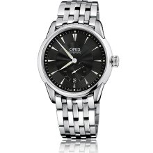 Oris Men's Artelier Black Dial Watch 623-7582-4074-07-8-21-73